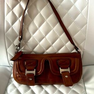 Michael Kors mini bag brown leather